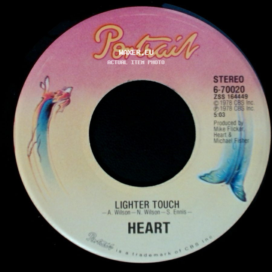 Heart - Lighter Touch / Straight On side A