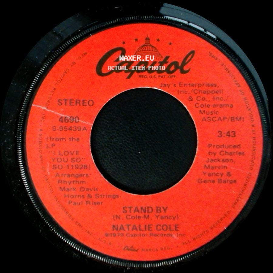 Natalie Cole - Who Will Carry On / Stand By side B