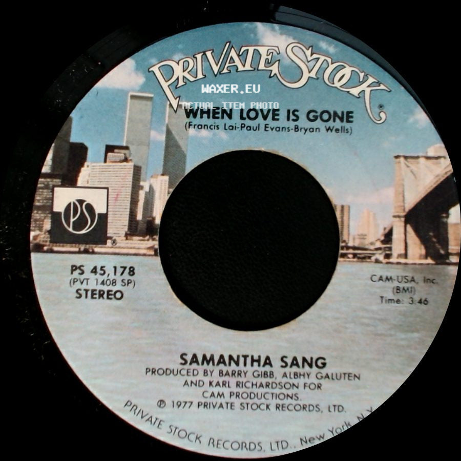 Samantha Sang - When Love Is Gone / Emotion side A