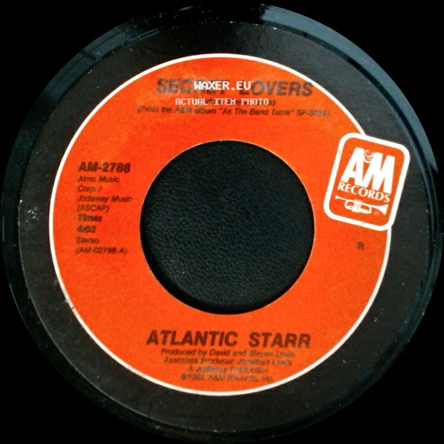 Atlantic Starr - Thank You / Secret Lovers side B