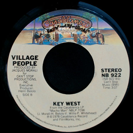 Village People - Macho Man / Key West side B