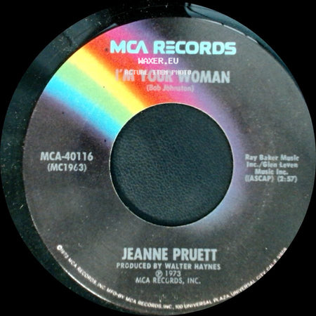 Jeanne Pruett - I'm Your Woman / Your Memory's Comin' On side A