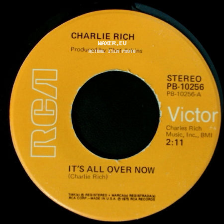 Charlie Rich - It's All Over Now / Big Jack side A