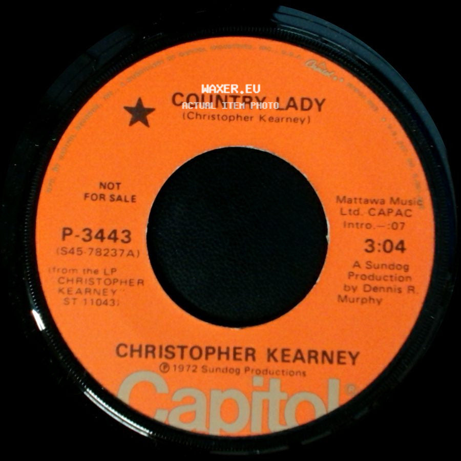 Christopher Kearney - Rocking Chair Ride / Country Lady side B