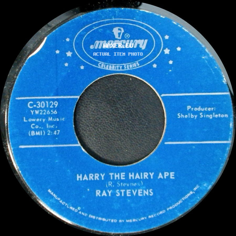 Ray Stevens - Ahab, The Arab / Harry The Hairy Ape side B