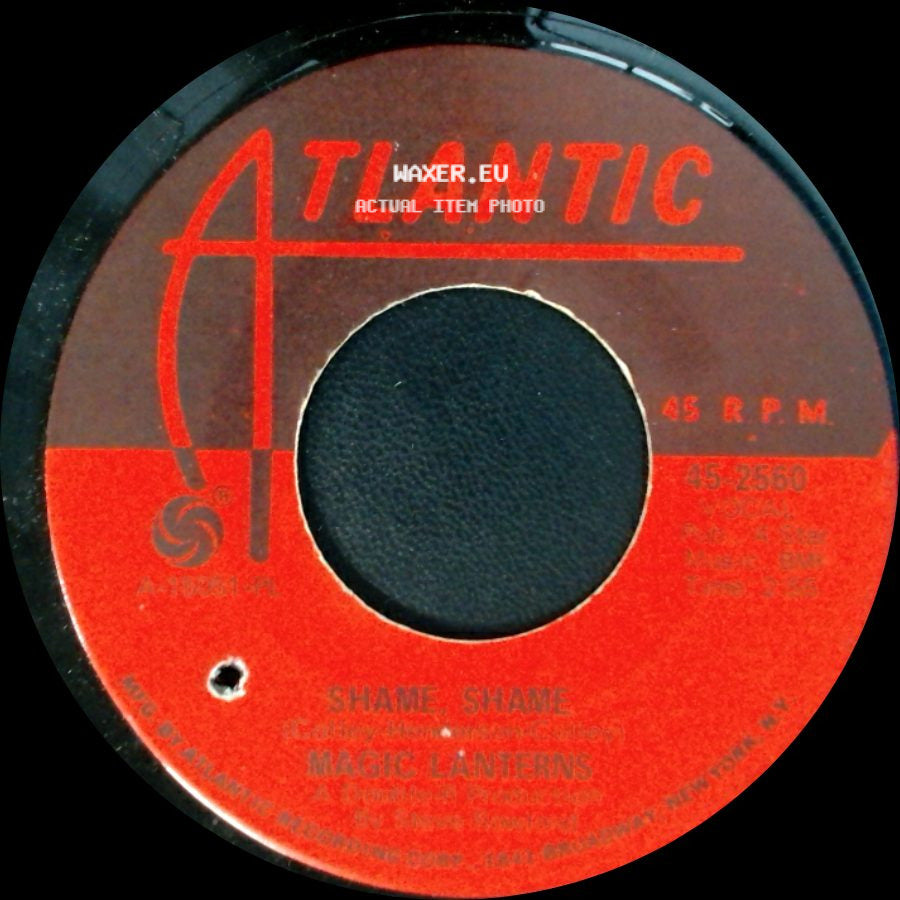 Magic Lanterns - Baby, I Gotta Go Now / Shame Shame side B