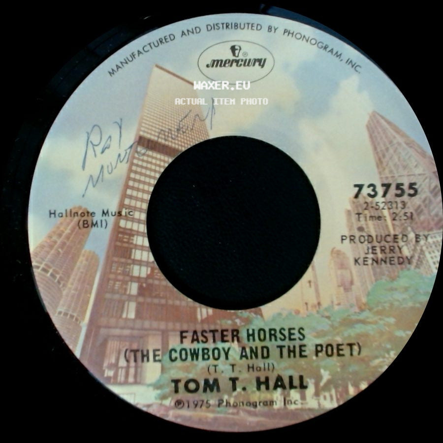 Tom T. Hall - No New Friends Please / Faster Horses (The Cowboy And The Poet) side B
