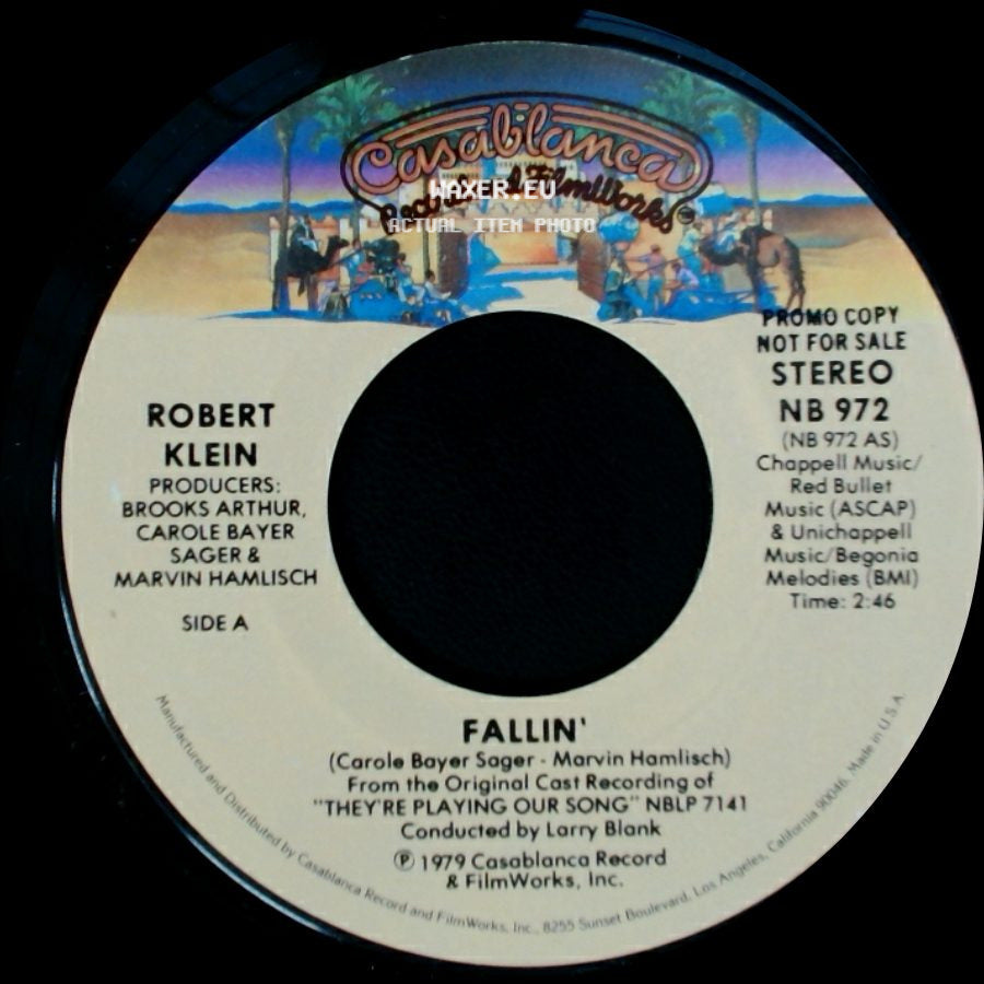 Robert Klein - Fallin' / Fallin' side A