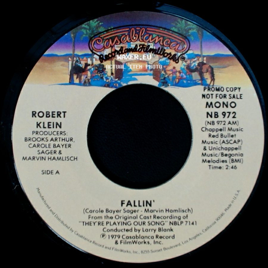 Robert Klein - Fallin' / Fallin' side B