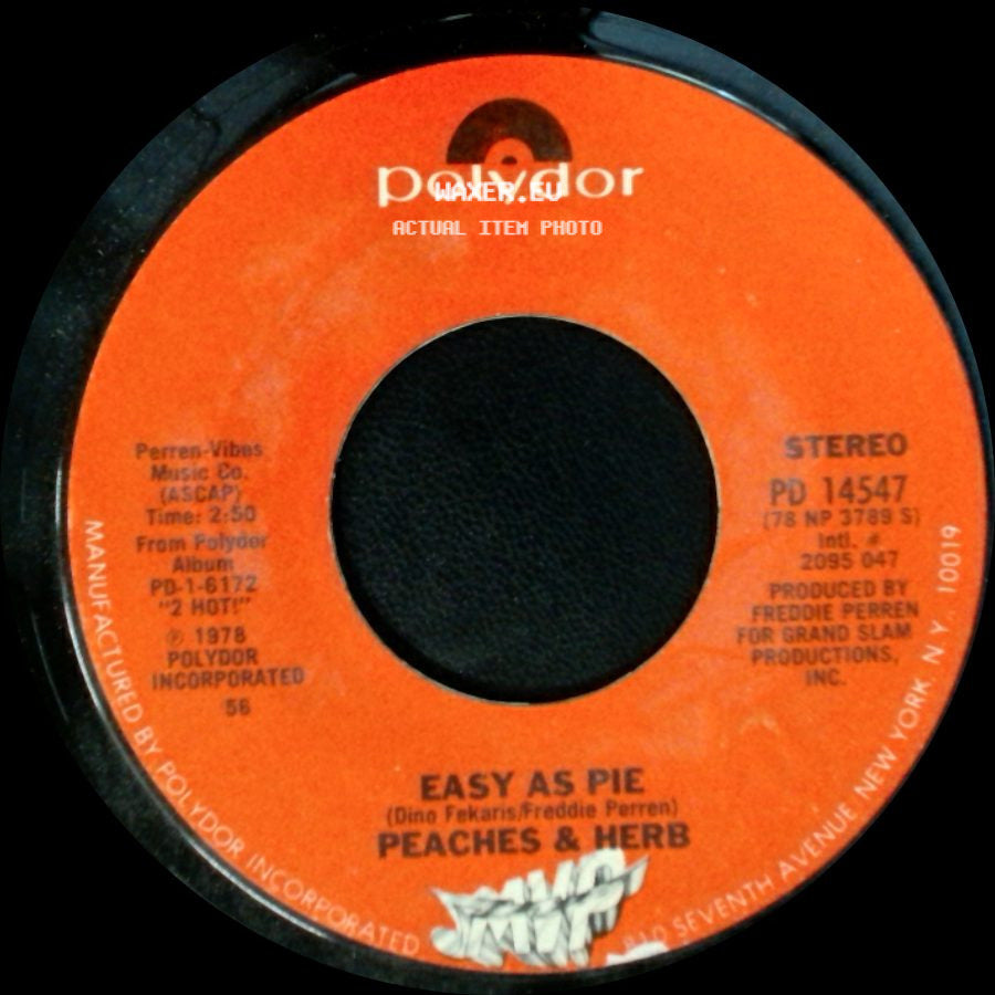 Peaches & Herb - Easy As Pie / Reunited side A