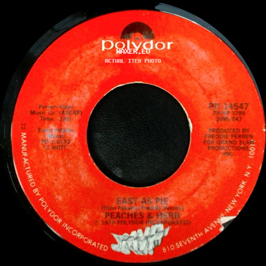 Peaches & Herb - Easy As Pie / Easy As Pie side A