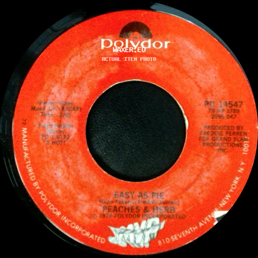 Peaches & Herb - Easy As Pie / Reunited side A