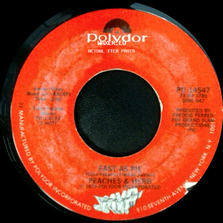 Peaches & Herb - Easy As Pie / Reunited side A