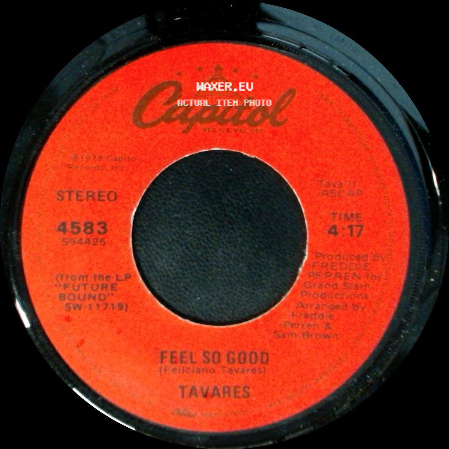Tavares - Timber / Feel So Good side B