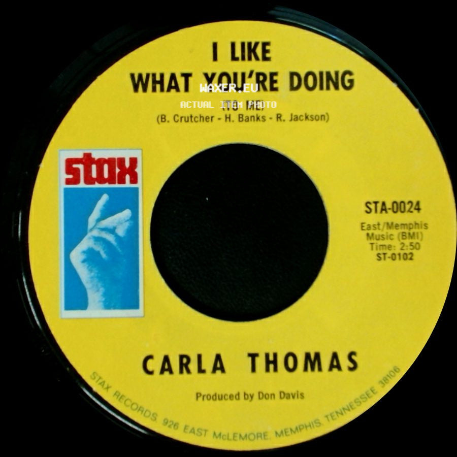 Carla Thomas - Strung Out / I Like What You're Doing (To Me) side B