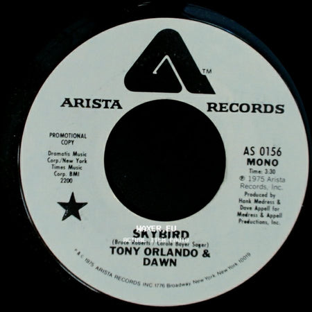Tony Orlando & Dawn - Skybird / Skybird side A
