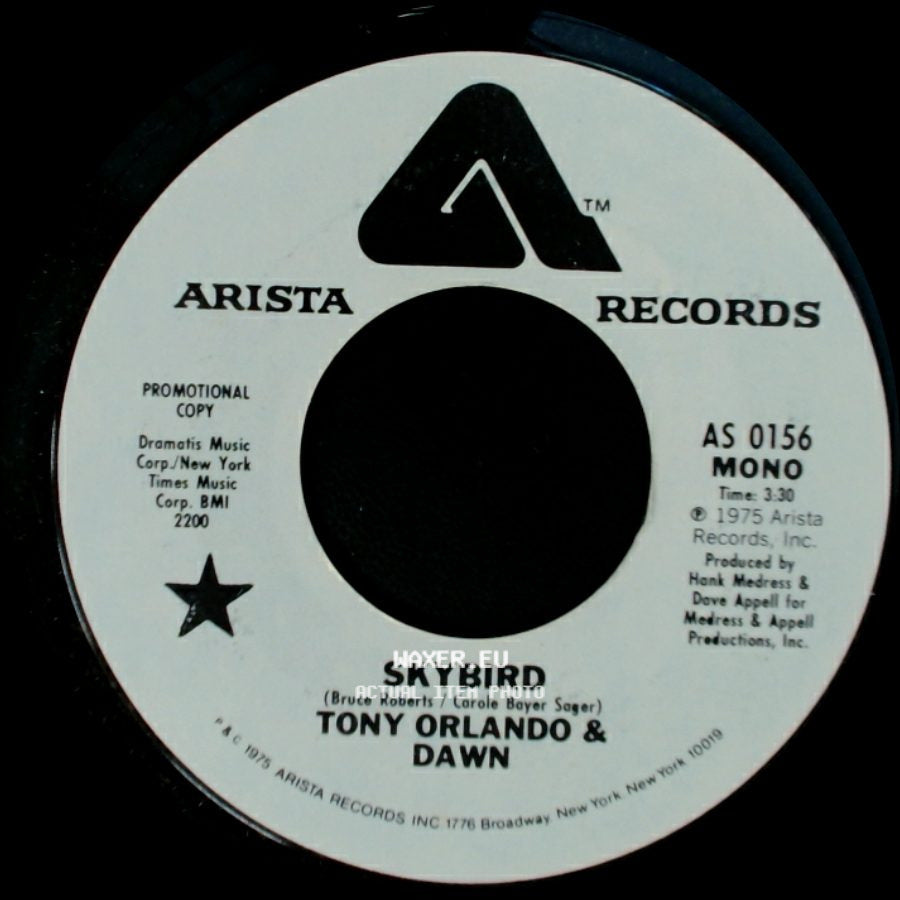 Tony Orlando & Dawn - Skybird / Skybird side A