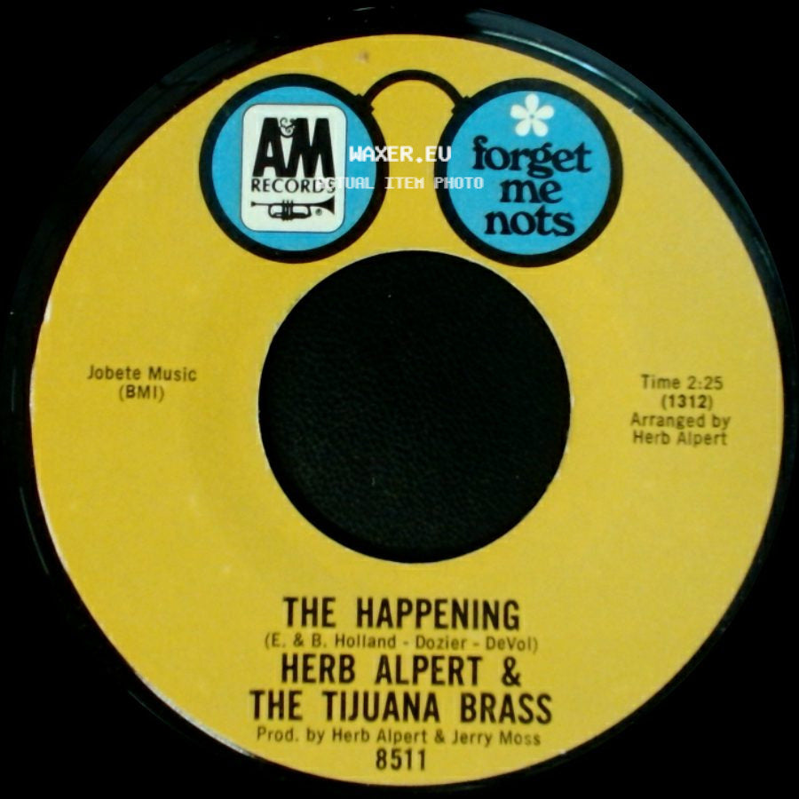 Herb Alpert & The Tijuana Brass - The Happening / Casino Royale side A