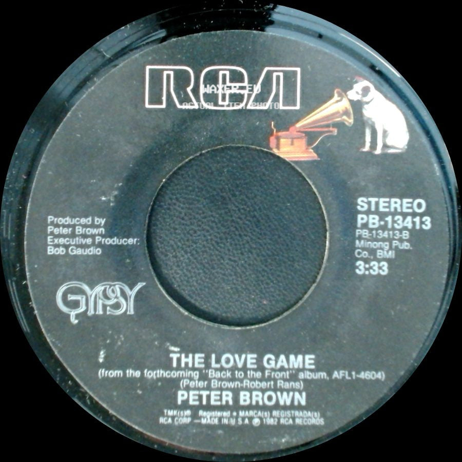 Peter Brown - The Love Game / Baby Gets High side A