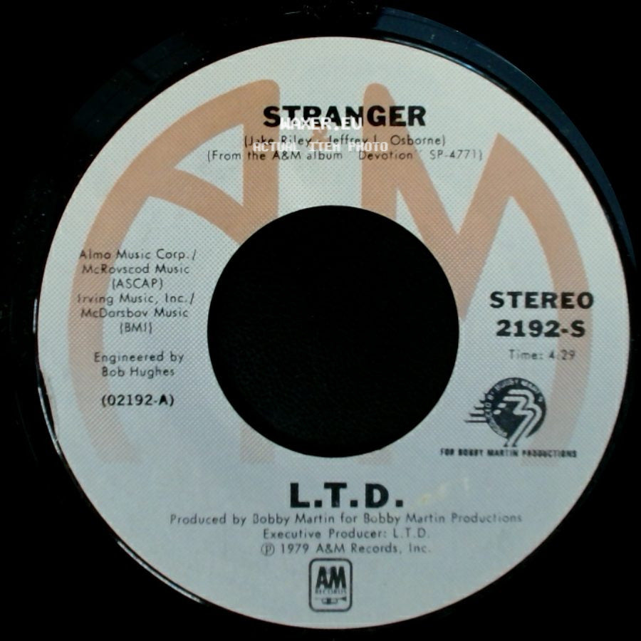 L.T.D. - Sometimes / Stranger side B