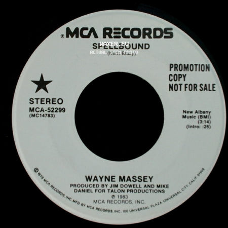 Wayne Massey - Spellbound / Spellbound side B