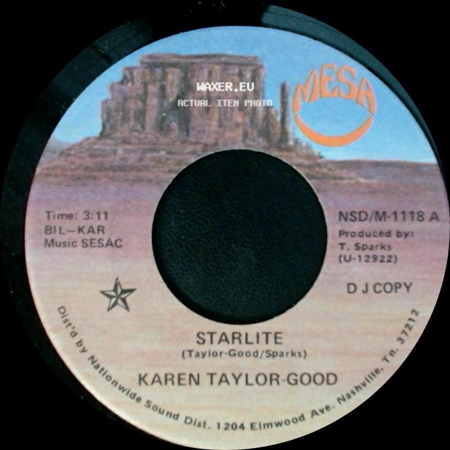 Karen Taylor-Good - Starlite / Starlite side A