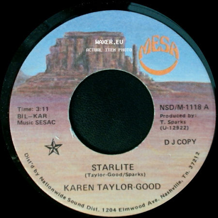 Karen Taylor-Good - Starlite / Starlite side B