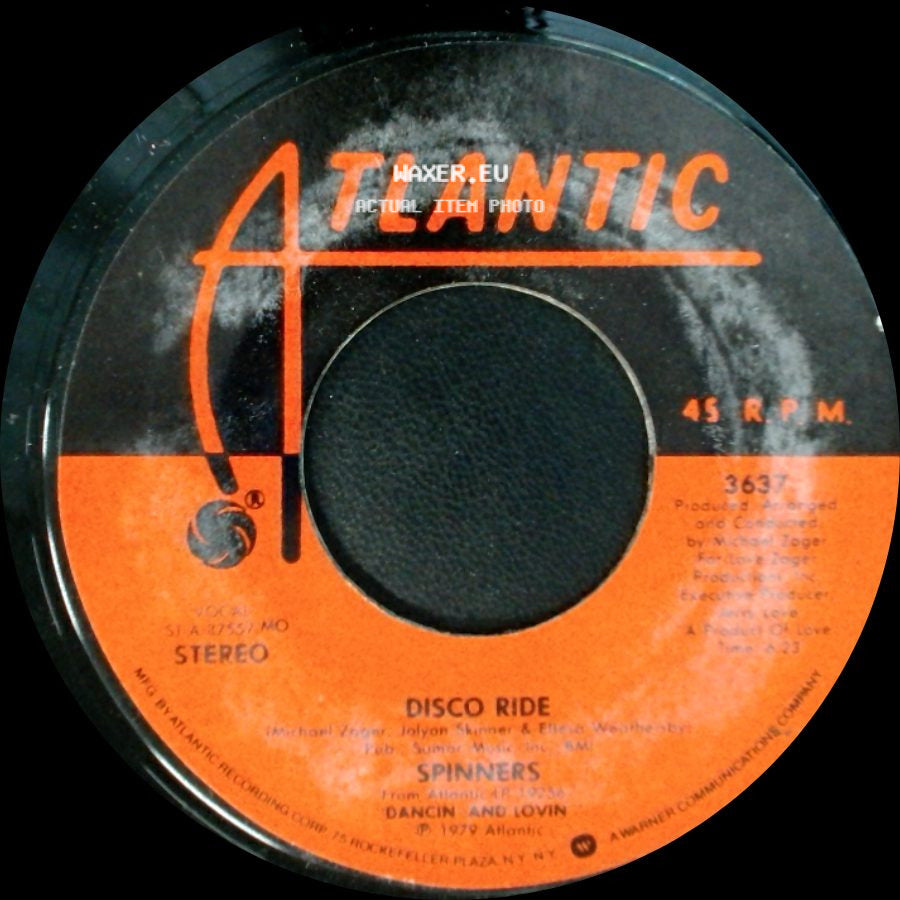 Spinners - Medley: Working My Way Back To You / Forgive Me, Girl / Disco Ride side B