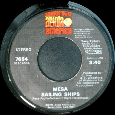 Mesa - Sailing Ships / City Lights side A