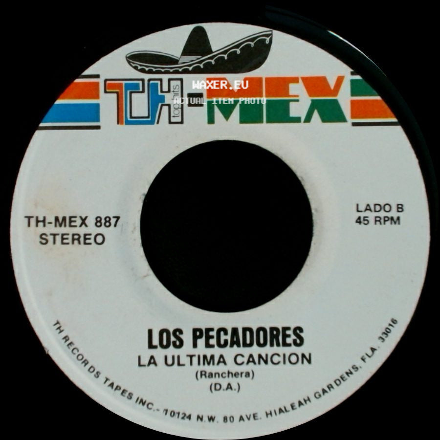 Los Pecadores - No Compares Mi Amor / La Ultima Cancion side B