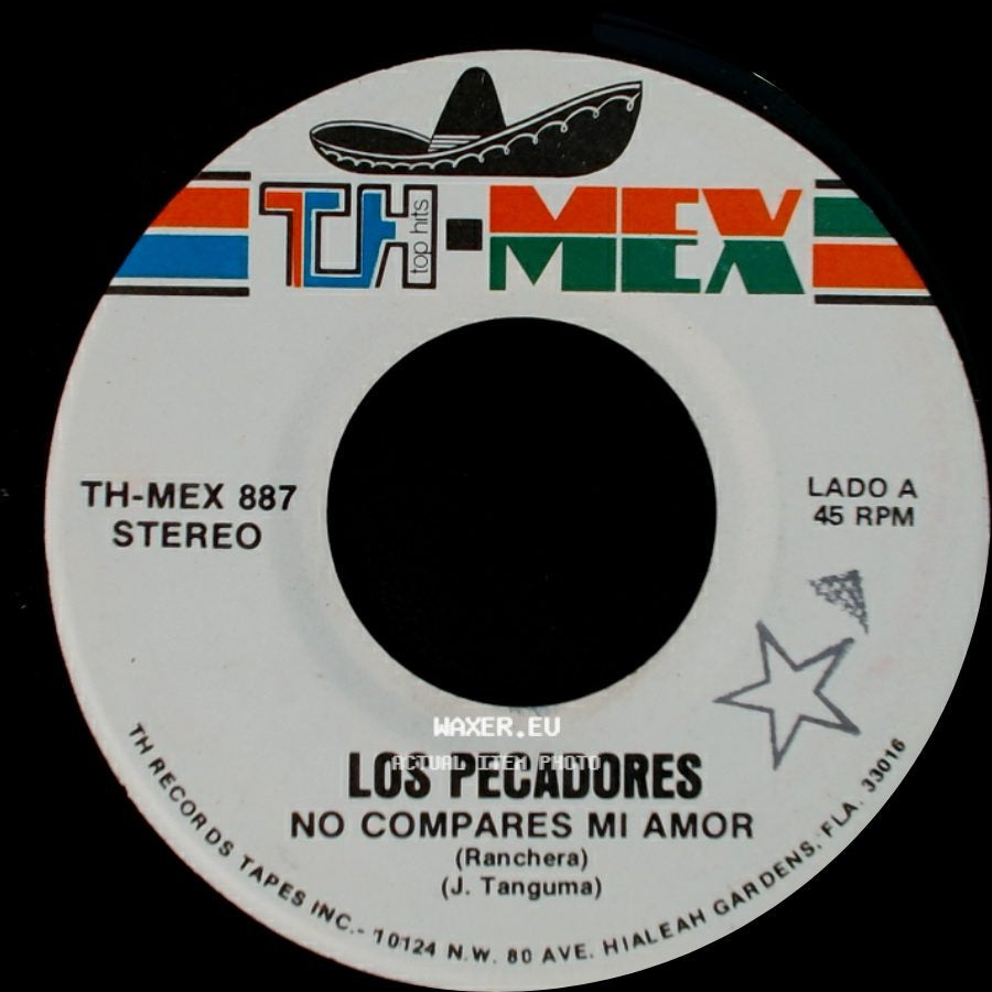 Los Pecadores - No Compares Mi Amor / La Ultima Cancion side A