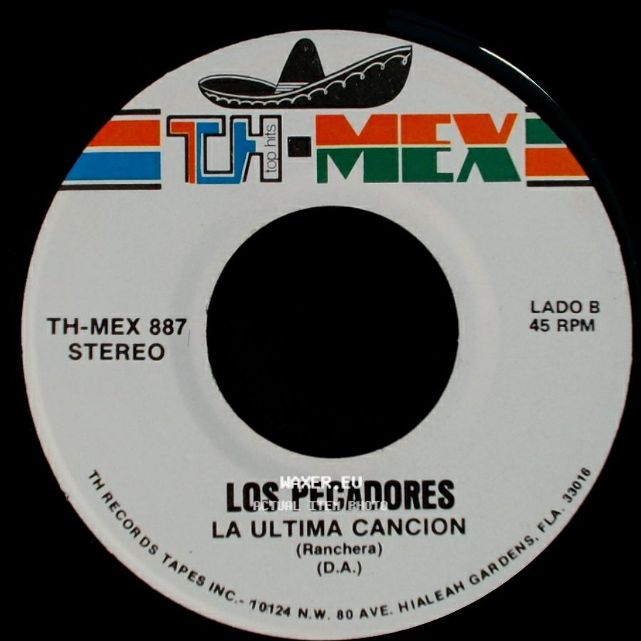 Los Pecadores - No Compares Mi Amor / La Ultima Cancion side B