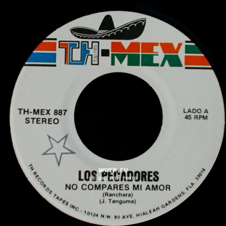 Los Pecadores - No Compares Mi Amor / La Ultima Cancion side A