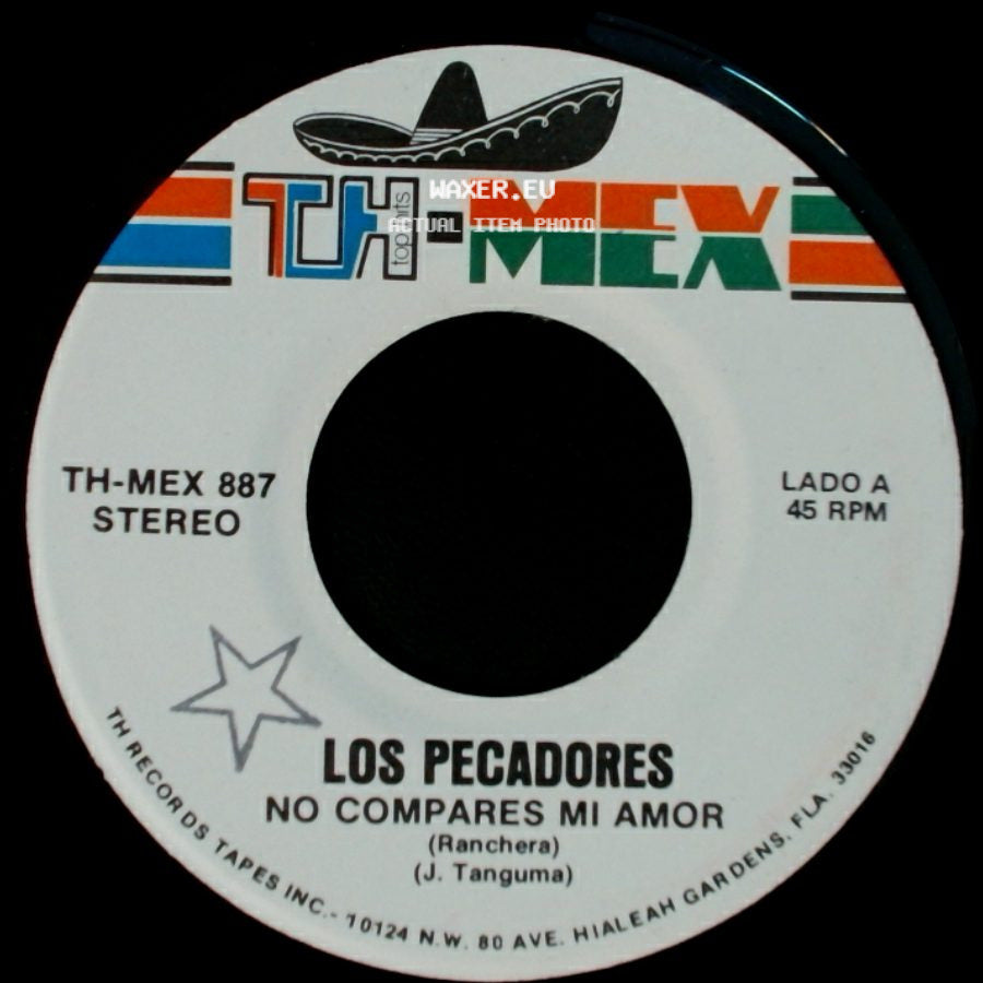 Los Pecadores - No Compares Mi Amor / La Ultima Cancion side A