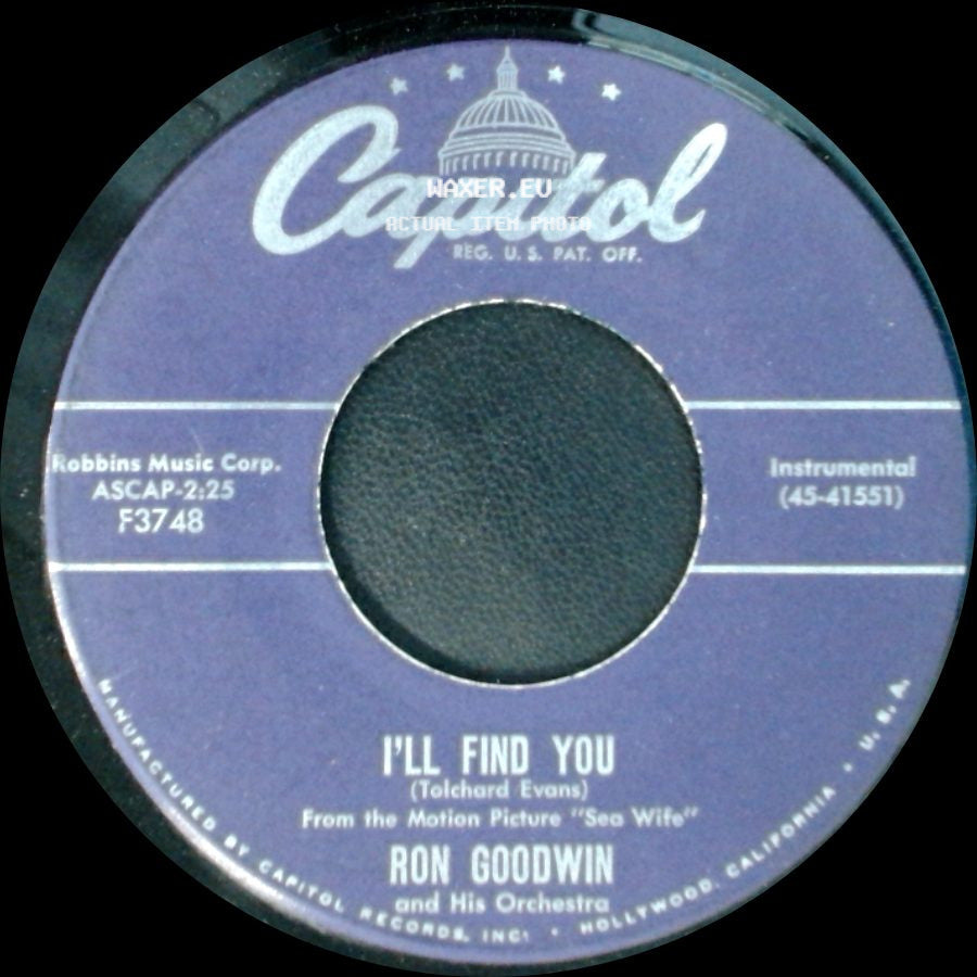 Ron Goodwin And His Orchestra - I'll Find You / Swinging Sweethearts side A