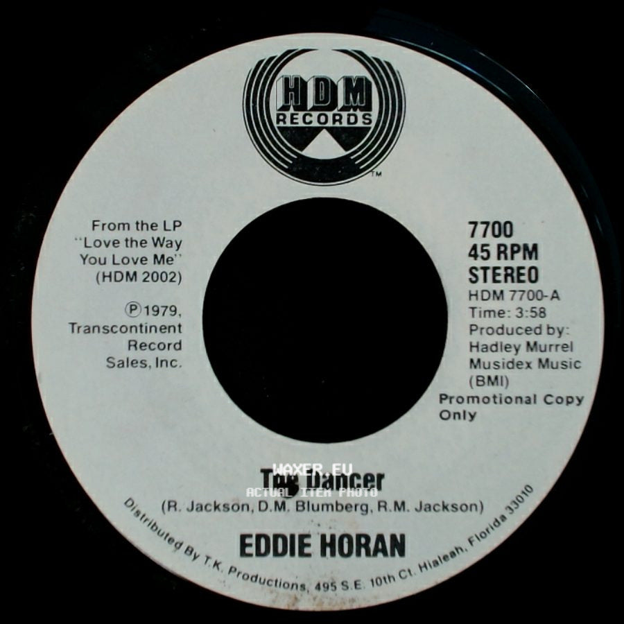 Eddie Horan - The Dancer / The Dancer side A