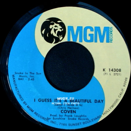 Coven - I Guess It's A Beautiful Day / One Tin Soldier (The Legend Of Billy Jack) side A