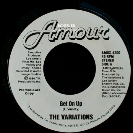 The Variations - Get On Up / Get On Up side A