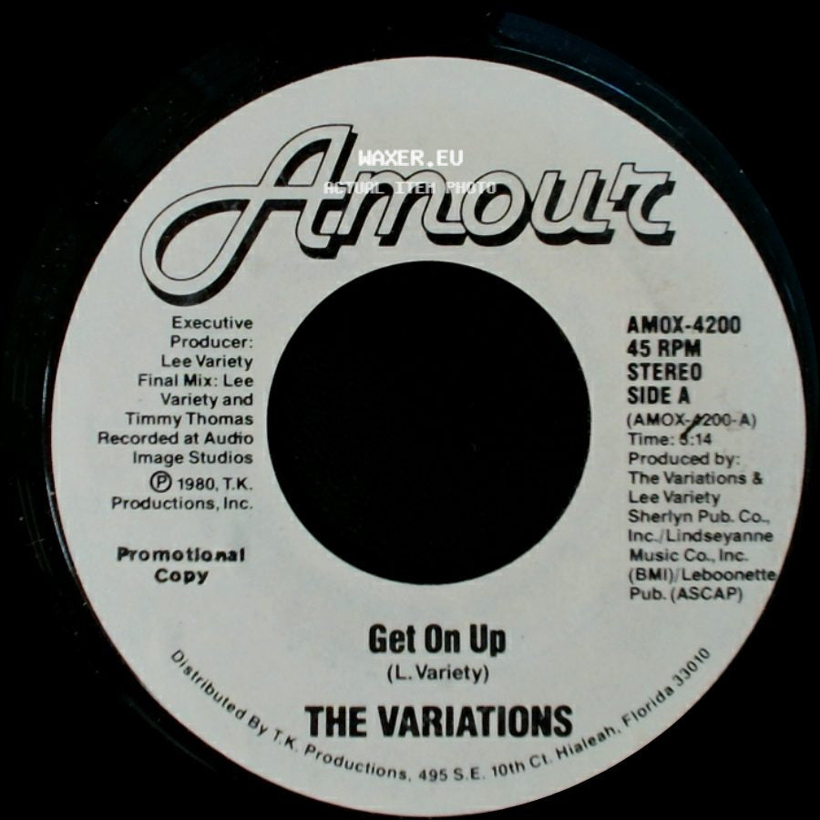 The Variations - Get On Up / Get On Up side A