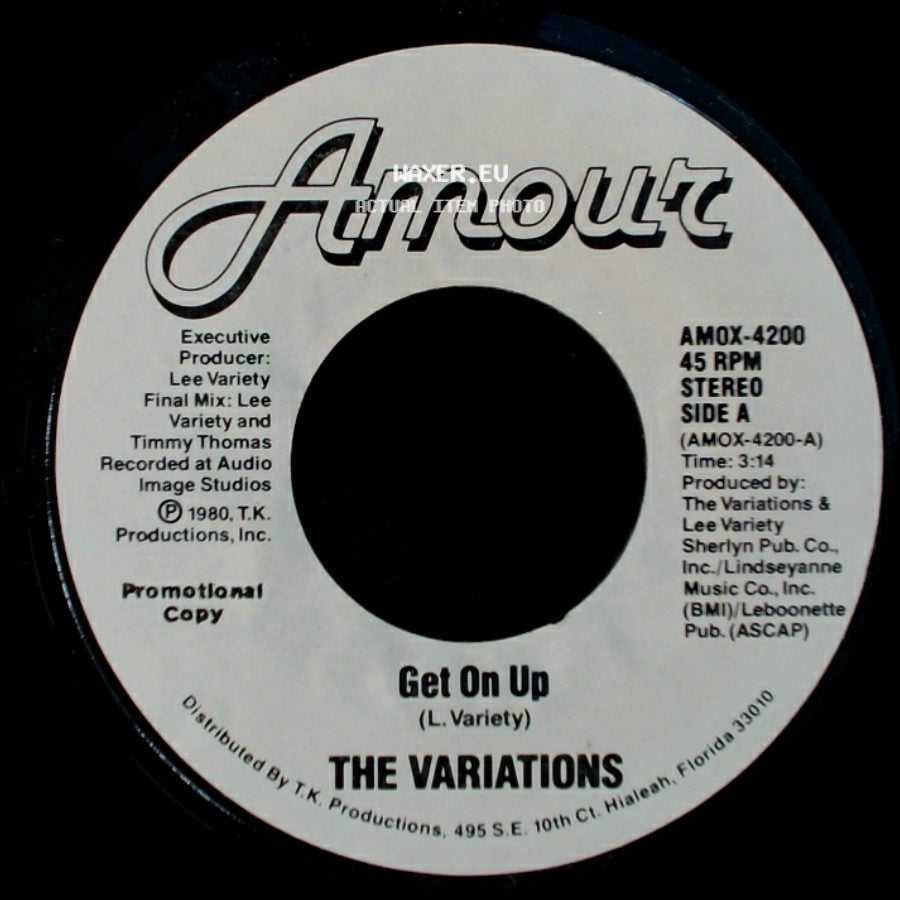 The Variations - Get On Up / Get On Up side B