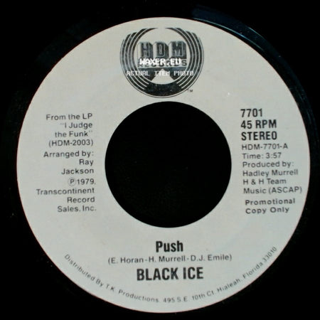 Black Ice - Push / Push side A