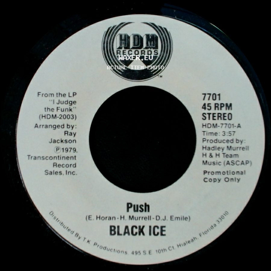 Black Ice - Push / Push side B