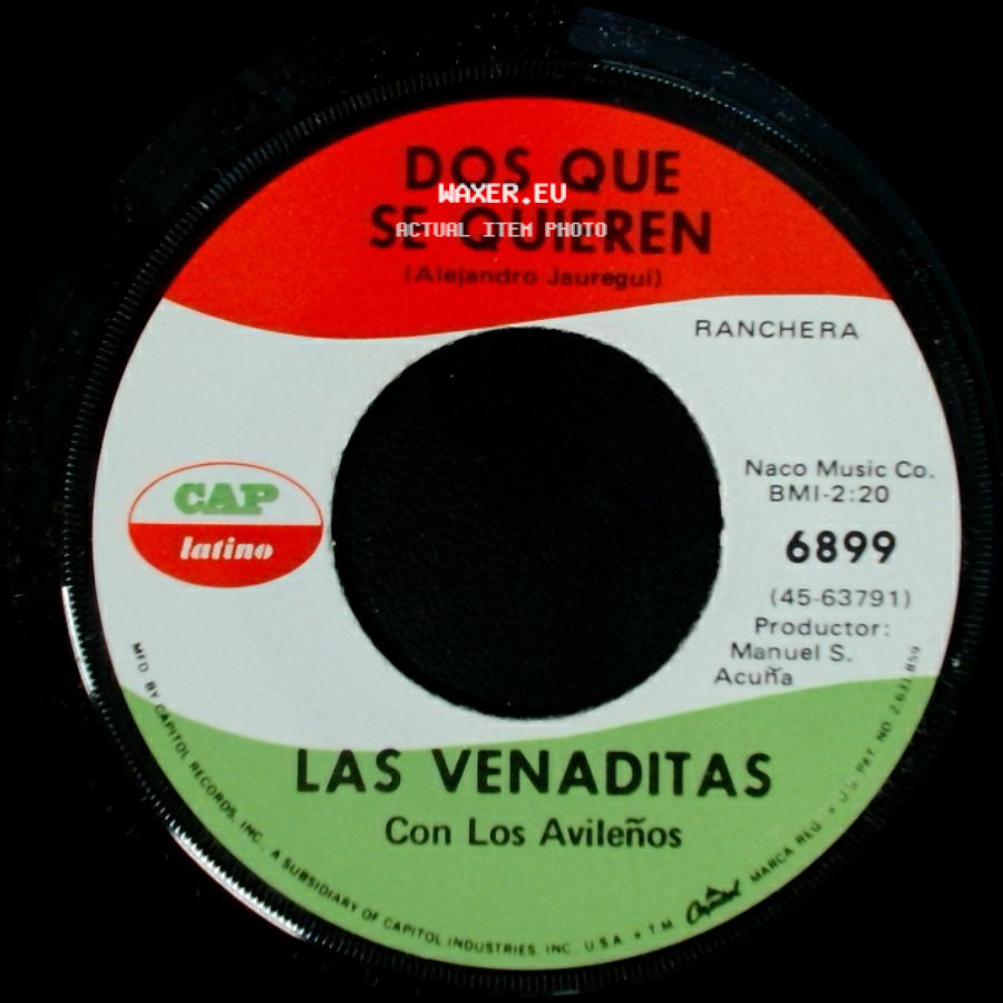 Las Venaditas Con Los Avileños / Las Venaditas - Historia De Un Preso / Dos Que Se Quieren side B