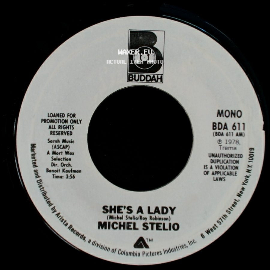 Michel Stelio - She's A Lady / She's A Lady side B