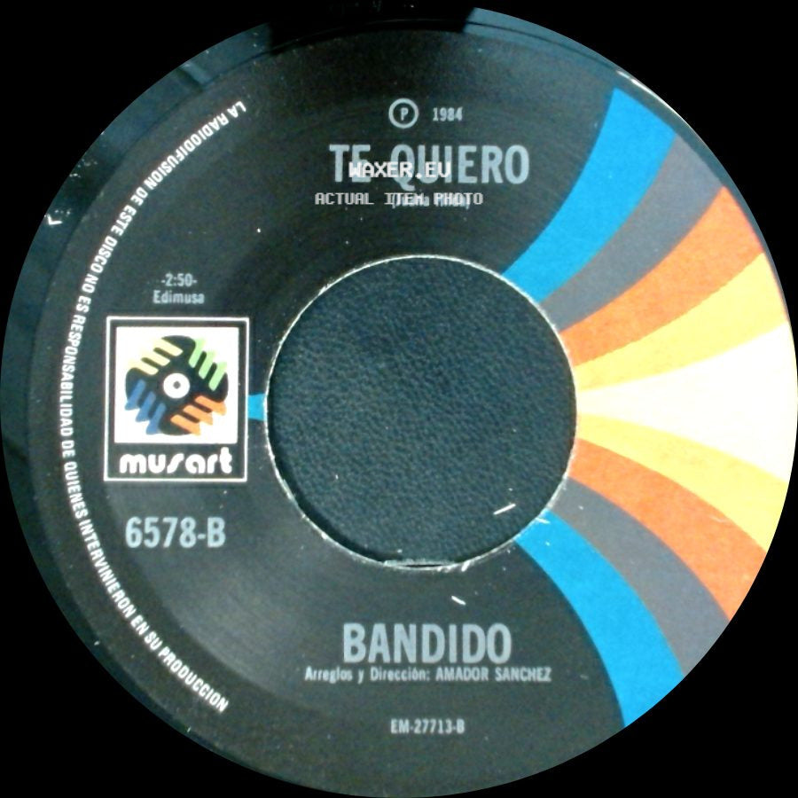 Mil Años - Bándido / Te Quiero side B