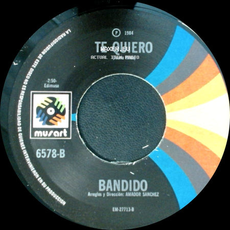 Mil Años - Bándido / Te Quiero side B