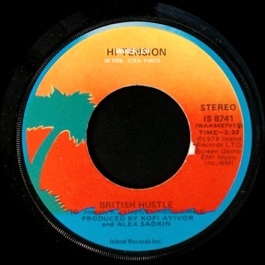 Hi-Tension - British Hustle / Searchin' side A