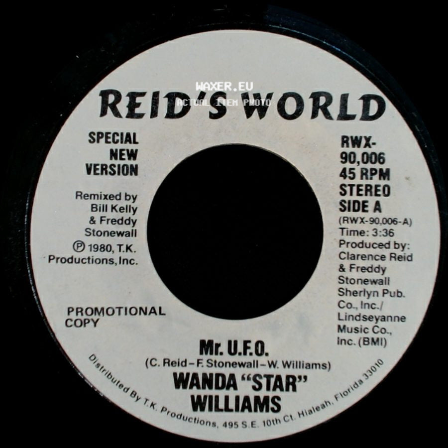 Wanda "Star" Williams - Mr. U.F.O. / Mr. U.F.O. side A