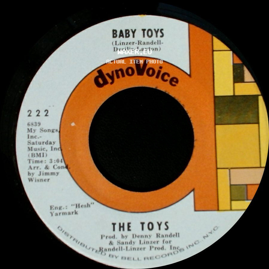 The Toys - Happy Birthday Broken Heart / Baby Toys side B