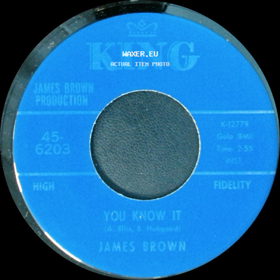 James Brown - You Know It / Santa Claus Goes Straight To The Ghetto side A